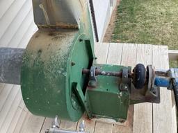 Eagle Machine Blower, 11" Inlet X 8" Outlet, Hydraulic Powered
