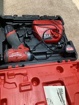 Milwaukee 12 Volt Impact Driver with 2 Batteries and Charger