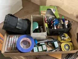 Box Lot, Finish Shop Supplies, Desk Top Organizer, Masters Magic Touch Up Markers