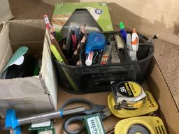 Box Lot, Finish Shop Supplies, Desk Top Organizer, Masters Magic Touch Up Markers