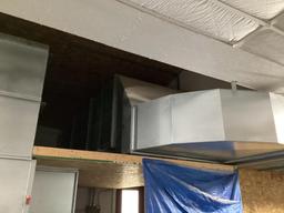 Air Make Up Duct Work. Like New, Sells Off Site
