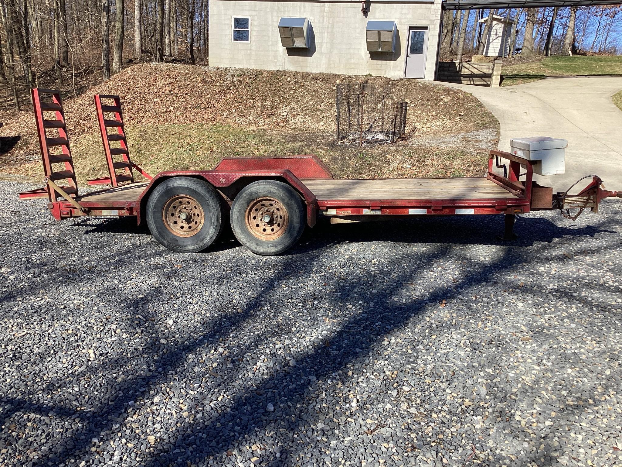 2006 Cornelius 16' Trailer, VIN # 4MJUB16266E041849, 12,000 Lbs. GVWR