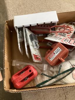 Box Lot, Lockout Tags, Locks