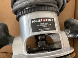 2 Porter Cable 690LR 120 Volt Routers
