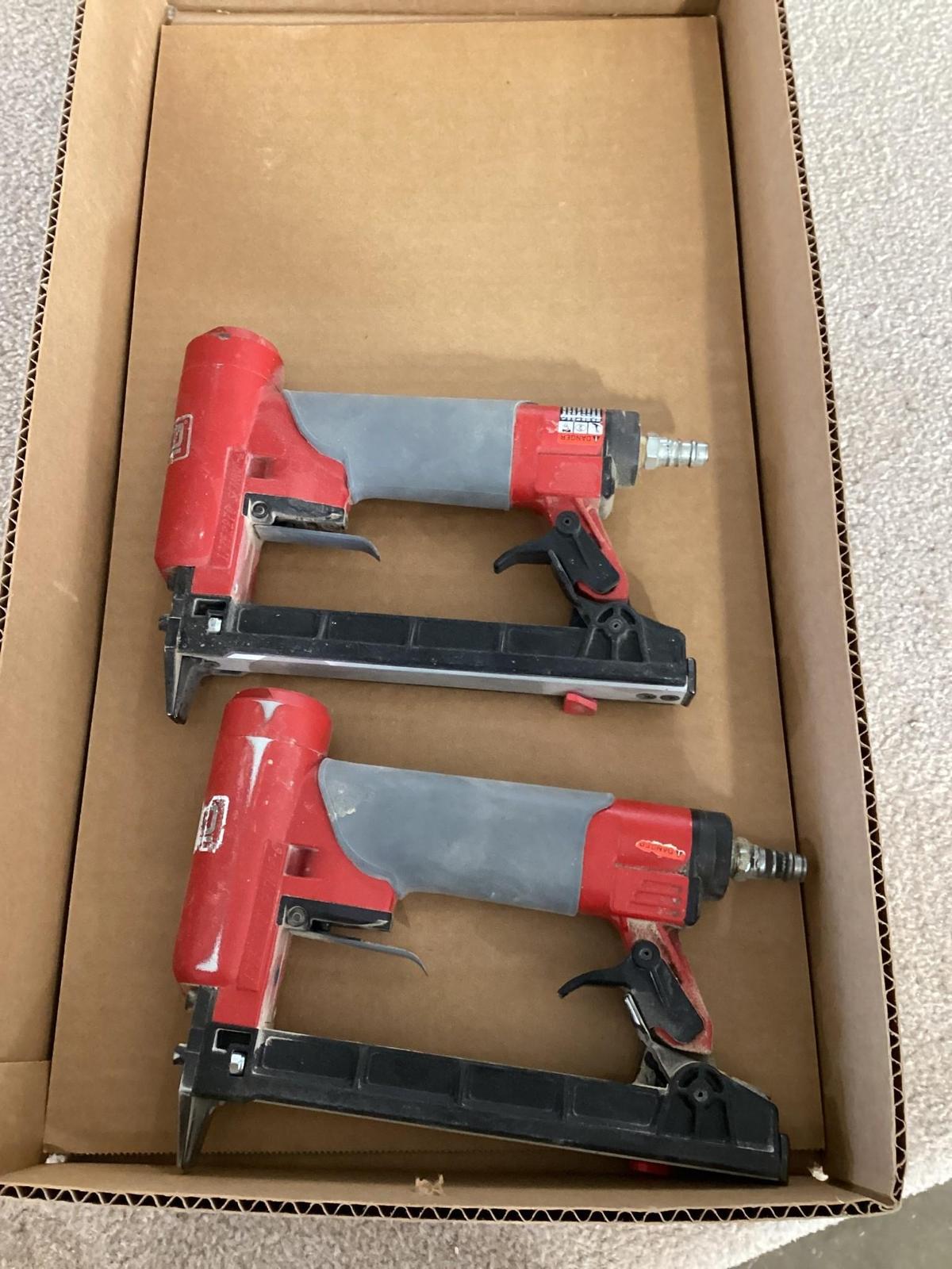 2 Senco SFT10XP Staplers 20 Ga. 3/8" Crown 1/4" to 5/8"