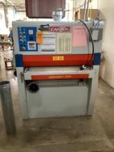 Cantek 0371 Single Head 37" Wide Belt Sander, Hydraulic Powered, In Excellent Working Condition