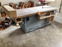 34" x 84" Down Draft Sanding Table with Sanding Lights, Electric Powered