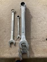 Box Lot, Large Open-End Wrenches