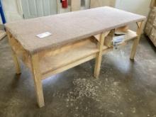 32" X 72" Work Bench