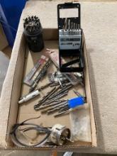 Box Lot, Jobber Drill Bit Set, Misc. Drill Bits