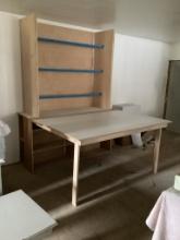 Upholster Roll Cabinet and Cutting Table