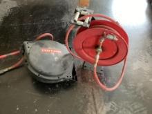 2 Retractable Air Hose Reels