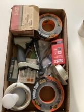 Box Lot, Porter Cable Crown Stapler, Senco Staples, Gorilla Tape, Air Nozzles