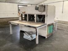 2 Fan Double Sided Sanding Station. Sells Off Site
