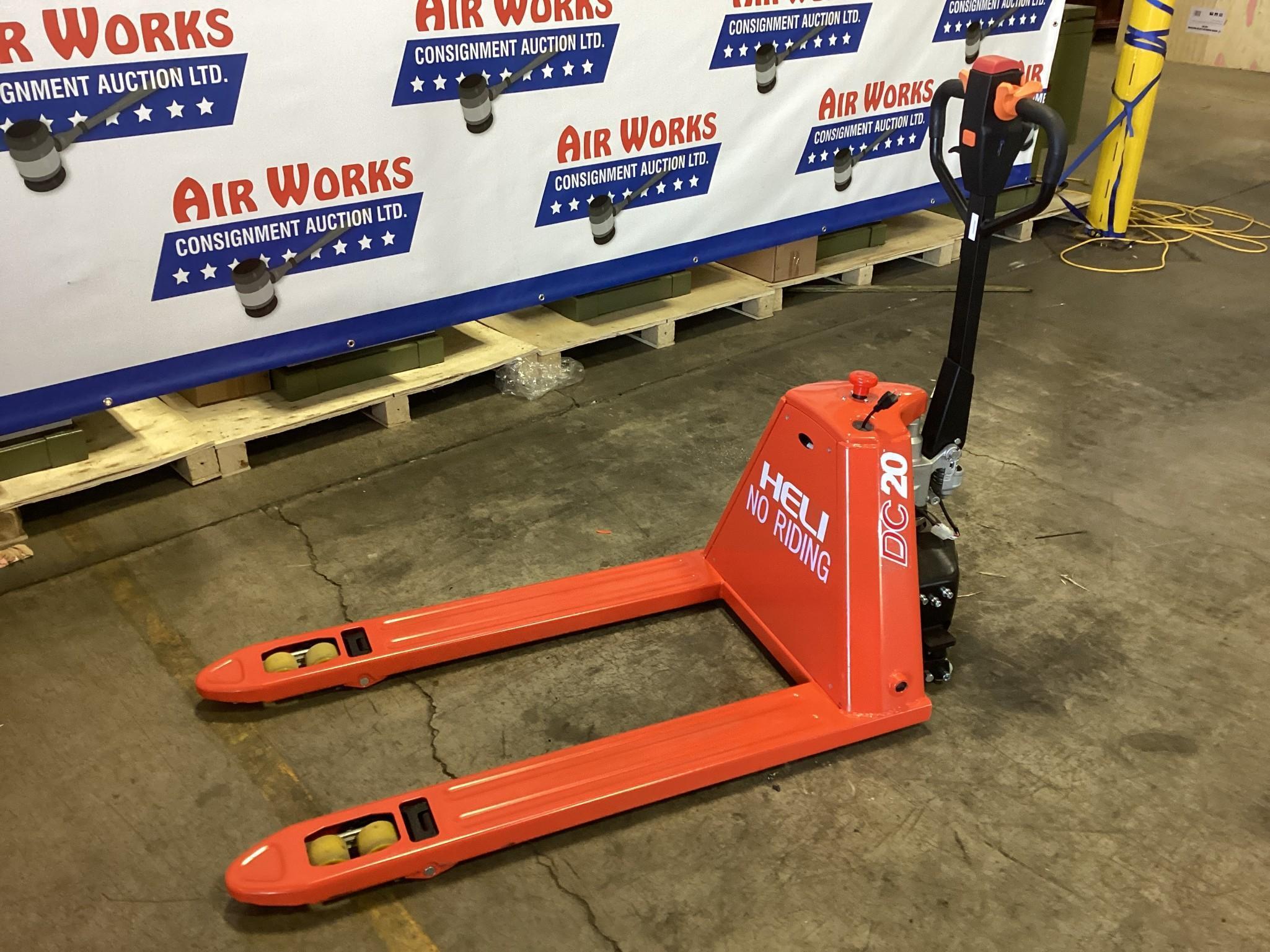 New Unused Heli Model CBD20J 24 Volt Battery Pallet Jack