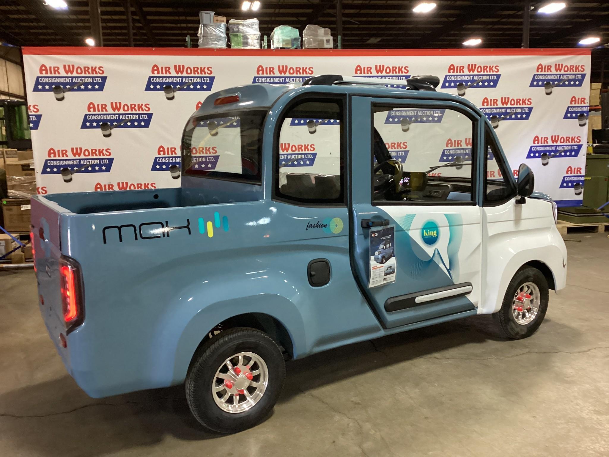 New Unused Meco P4 Electric 4 Passenger Vehicle