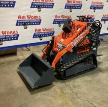 New Unused AGROTK Model R420-YSRT14 Mini Skid Loader with Bucket, Aux. Hydraulics