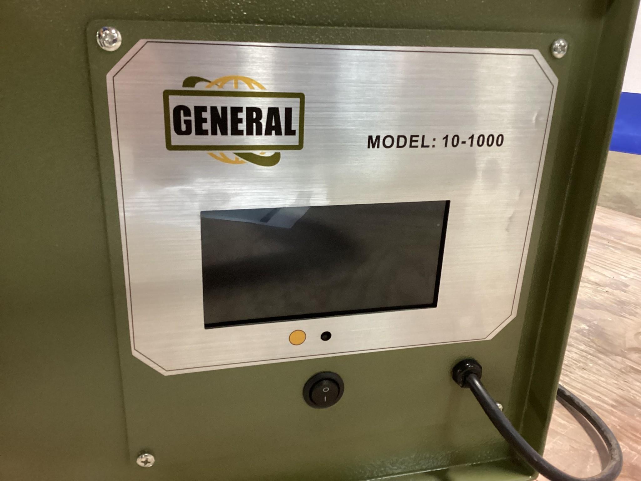 New Unused General Model 10-1000 Air Filtration System
