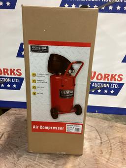 New Unused General Model AC1220 Air Compressor, 20 Gallon Tank