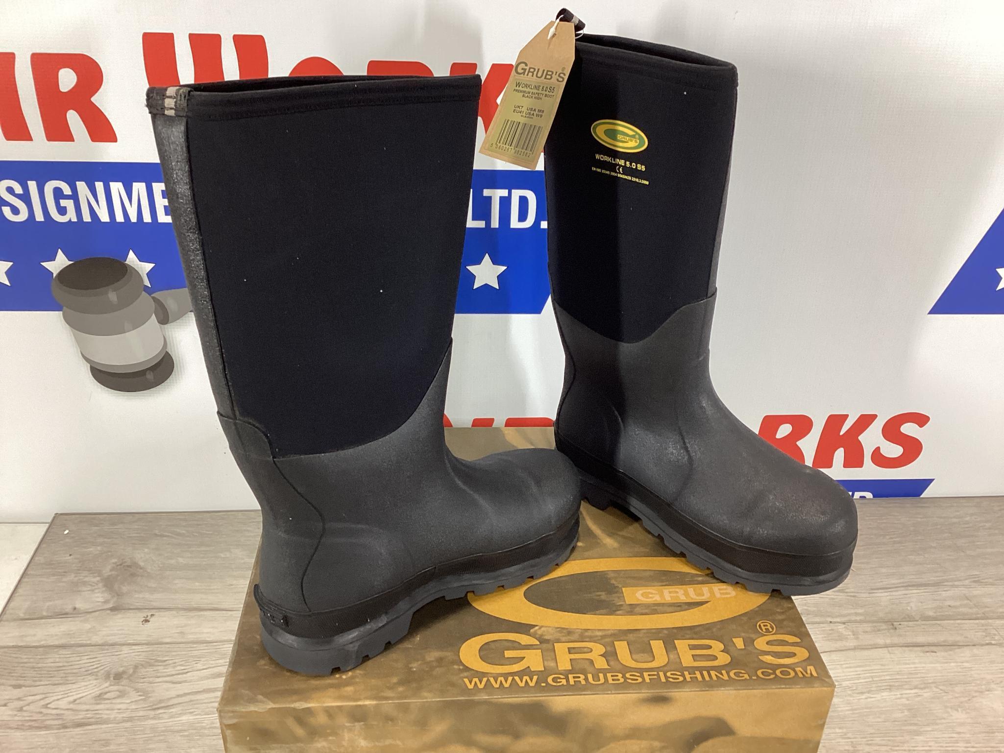 WORKLINE 5.0S5 HI M8/W9 BLACK PRODUCT # #393.0052