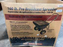 100# PRO BRDCST SPRDR w/COVER PRODUCT # #383.0013