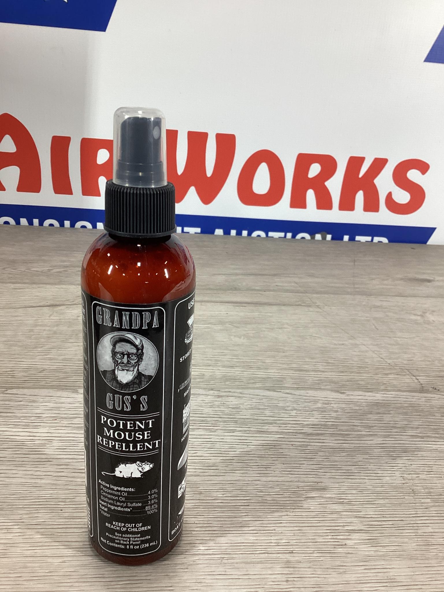 15 - 8oz Bottles MOUSE REPEL SPRAY PRODUCT # #043.0001