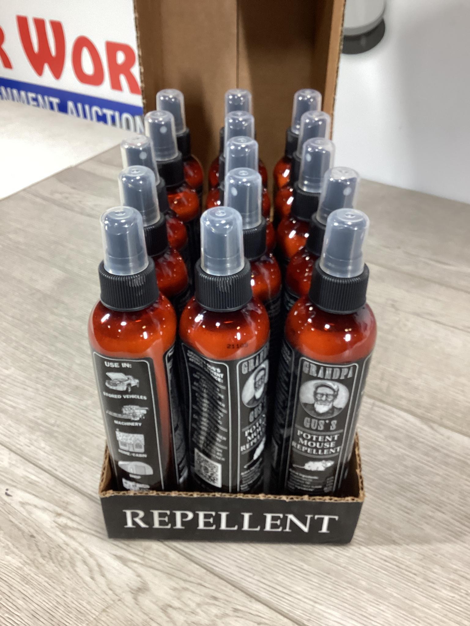 15 - 8oz Bottles MOUSE REPEL SPRAY PRODUCT # #043.0001