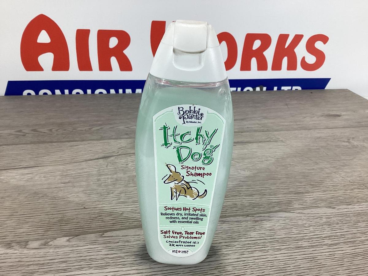 13 - 10oz Bottles ITCHY DOG SHAMPOO PRODUCT # #078.0001