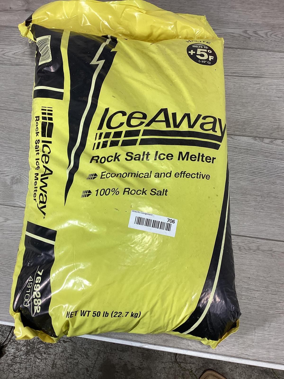 50# ICE A WAY POLY (ROCK) PRODUCT # #047.0001