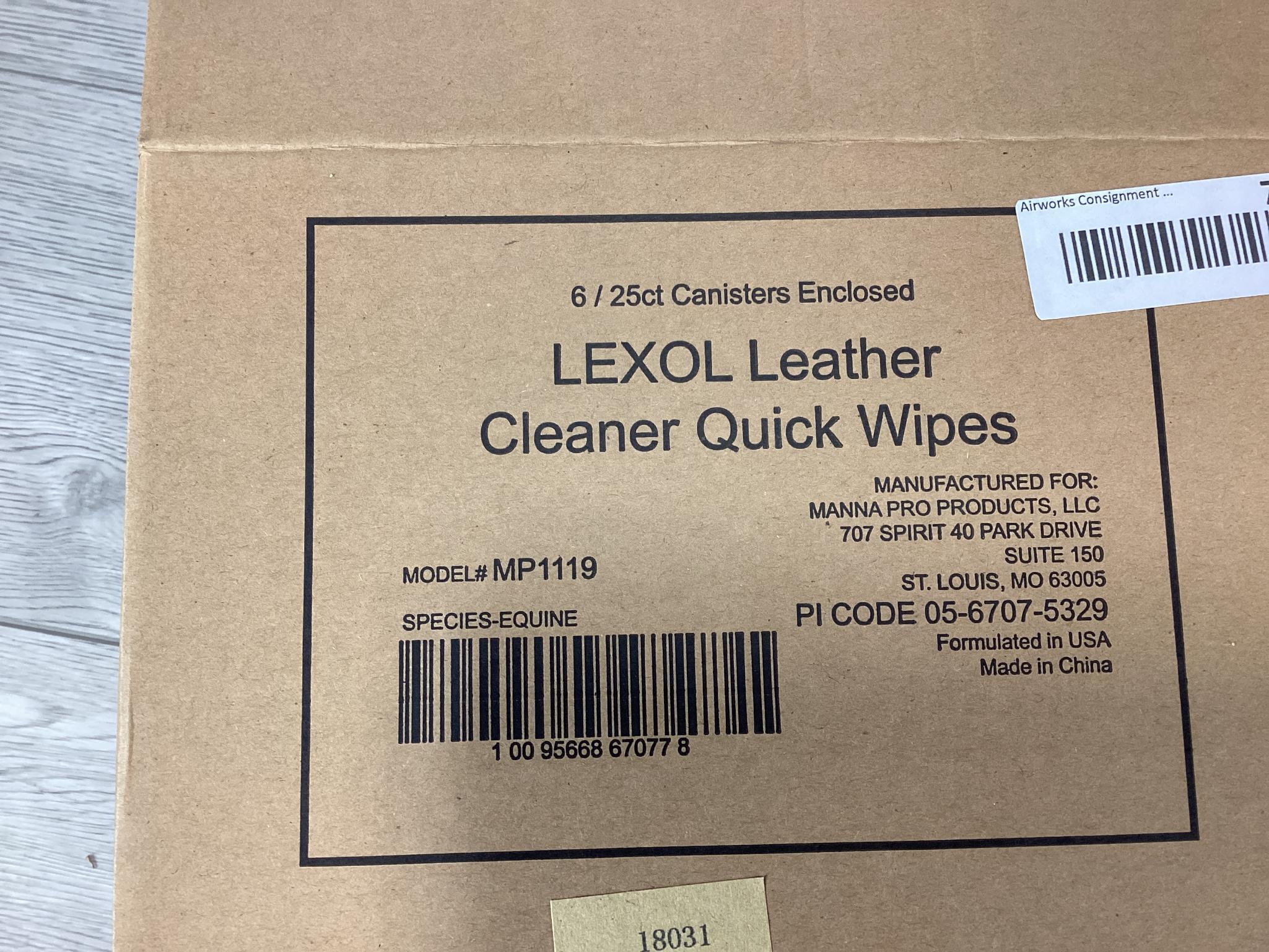 LEATHER CLEANER WIPES PRODUCT # #023.0239