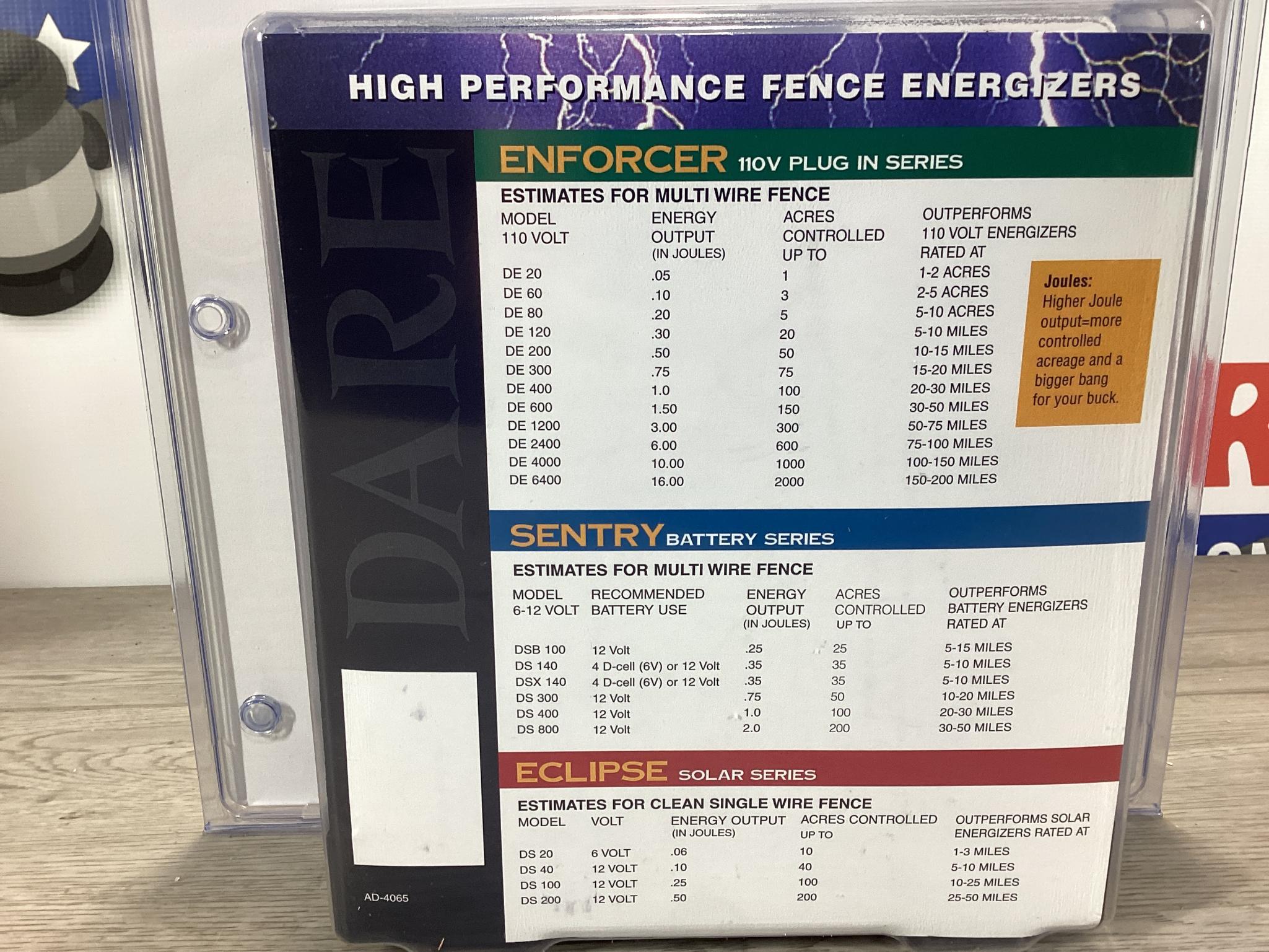 JOULE 100 ACRE CHARGER PRODUCT # #012.0154