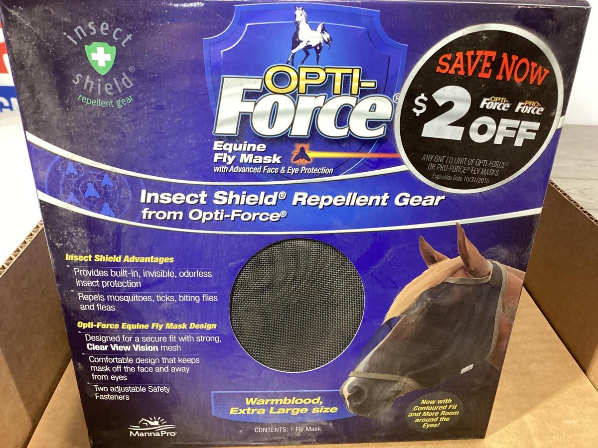 OPTI FORCE XL EQUINE FLY MASK PRODUCT # #023.0394