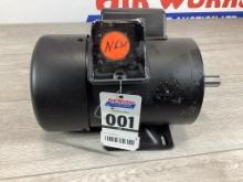 New Unused 3 Hp 230 Volt 1 Phase Electric Motor, 3450 Rpm