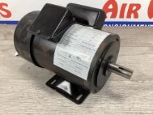 New Unused TEFC AC Induction Electric Motor, 1 Hp 230 Volt 1 Phase, 3450 rpm