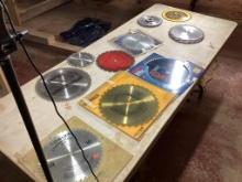 Box Lot Of Various saw blades