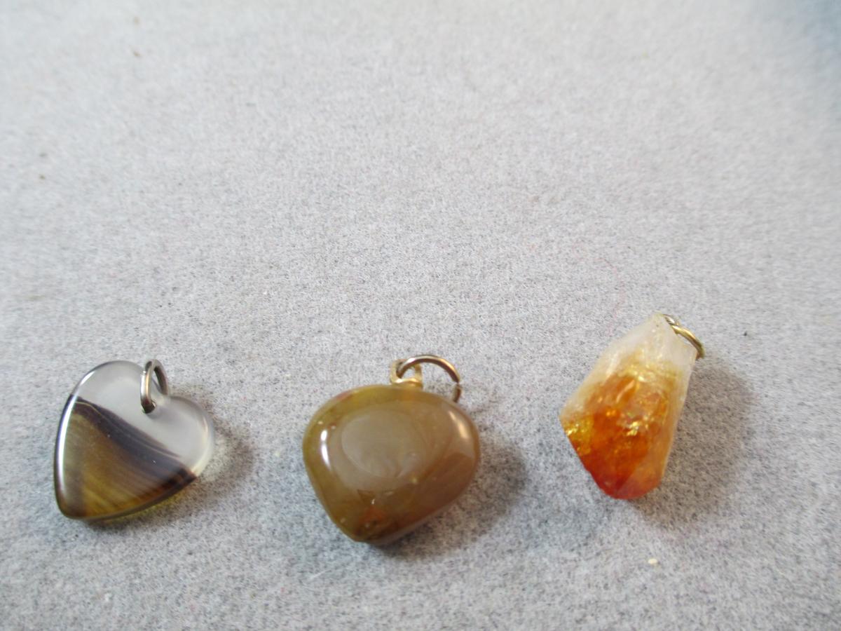 Stone Pendant Lot