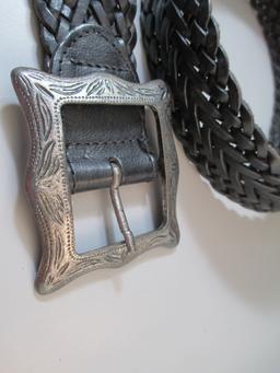 Braided Leather Belt Turkey