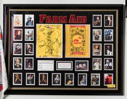 Farm Aid Signed Program