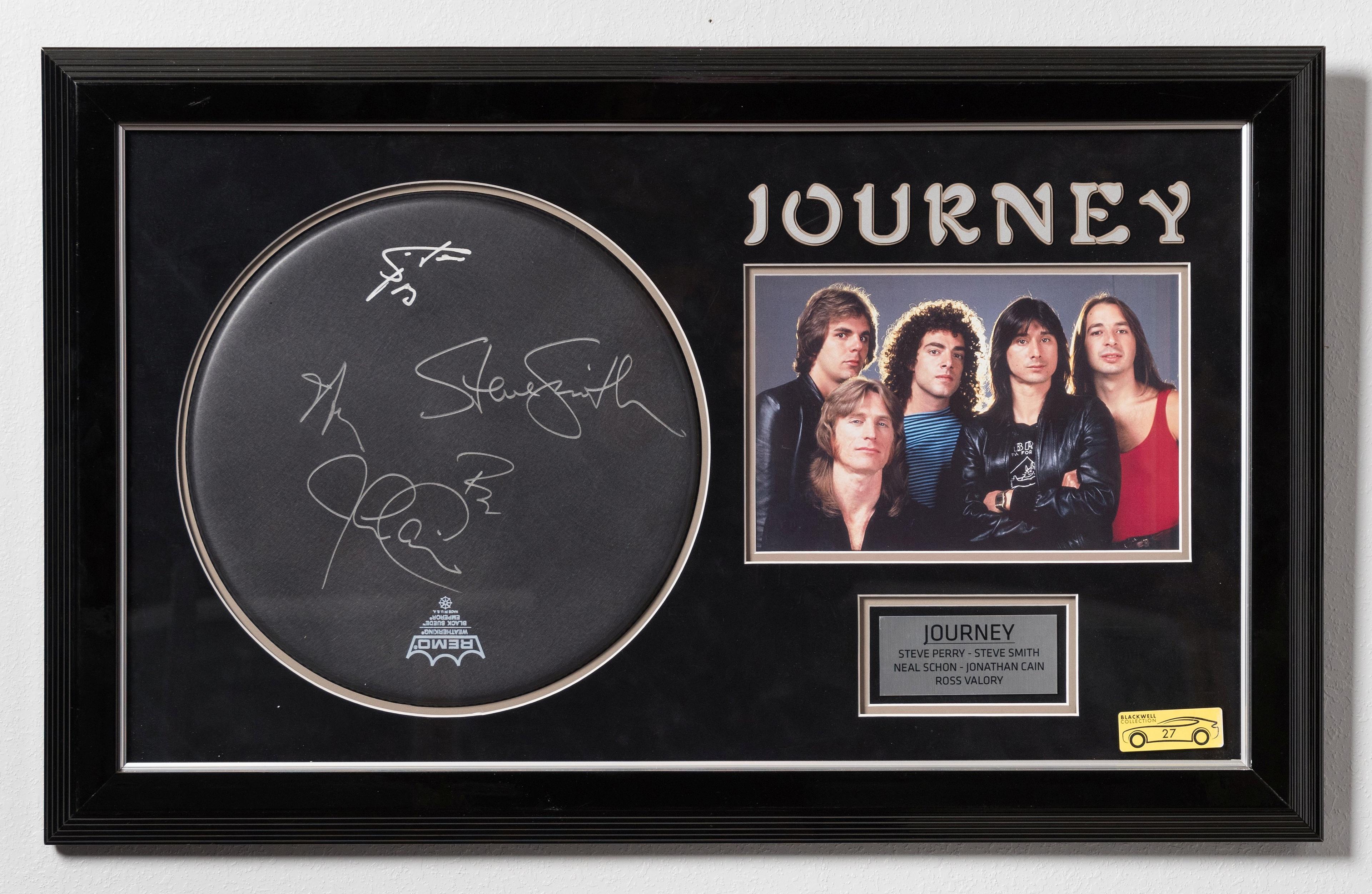 Signed Journey Drumhead