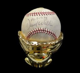 David Wells Signed Baseball