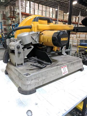 DeWalt 14 Inch Chop Saw, Model: D28715, 120V, 15A, 50/60HZ, 4000 RPM, 1 Inc