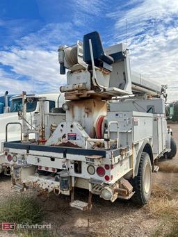 2002 Freightliner FL80 4x2 w/ altec D945 derrick digger truck