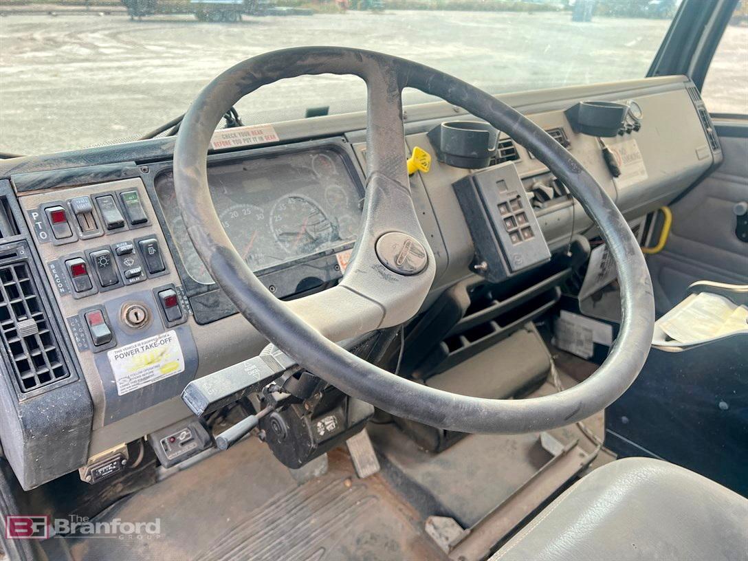 2002 Freightliner FL80 4x2 w/ altec D945 derrick digger truck