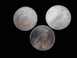 Peace Silver Dollars - 3