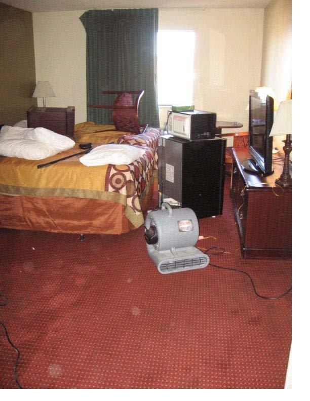 Insurance Claim: Damaged Hotel Contents