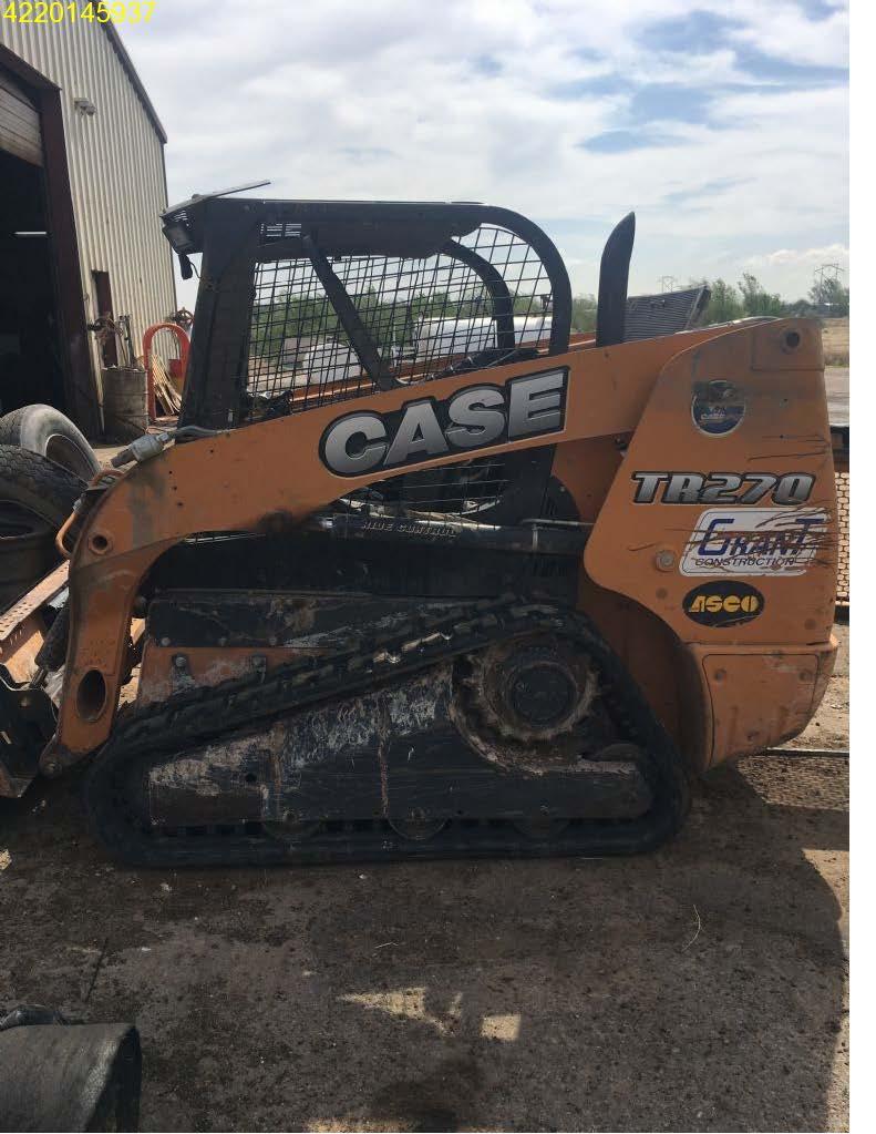 Insurance Claim: 2014 Case Skid Steer Loader