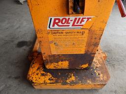 Rol-Lift Shop Forklift 2000 lb. capacity, 144” lift