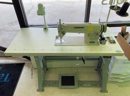 Liebersew LS-8700 Industrial Blind Stitch Sewing Machine w/ Table, Mfg No: 316120200060