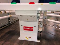 Unipress Hot Head Press Model WAZ, SN #1744892, Made in the USA, Year 2017