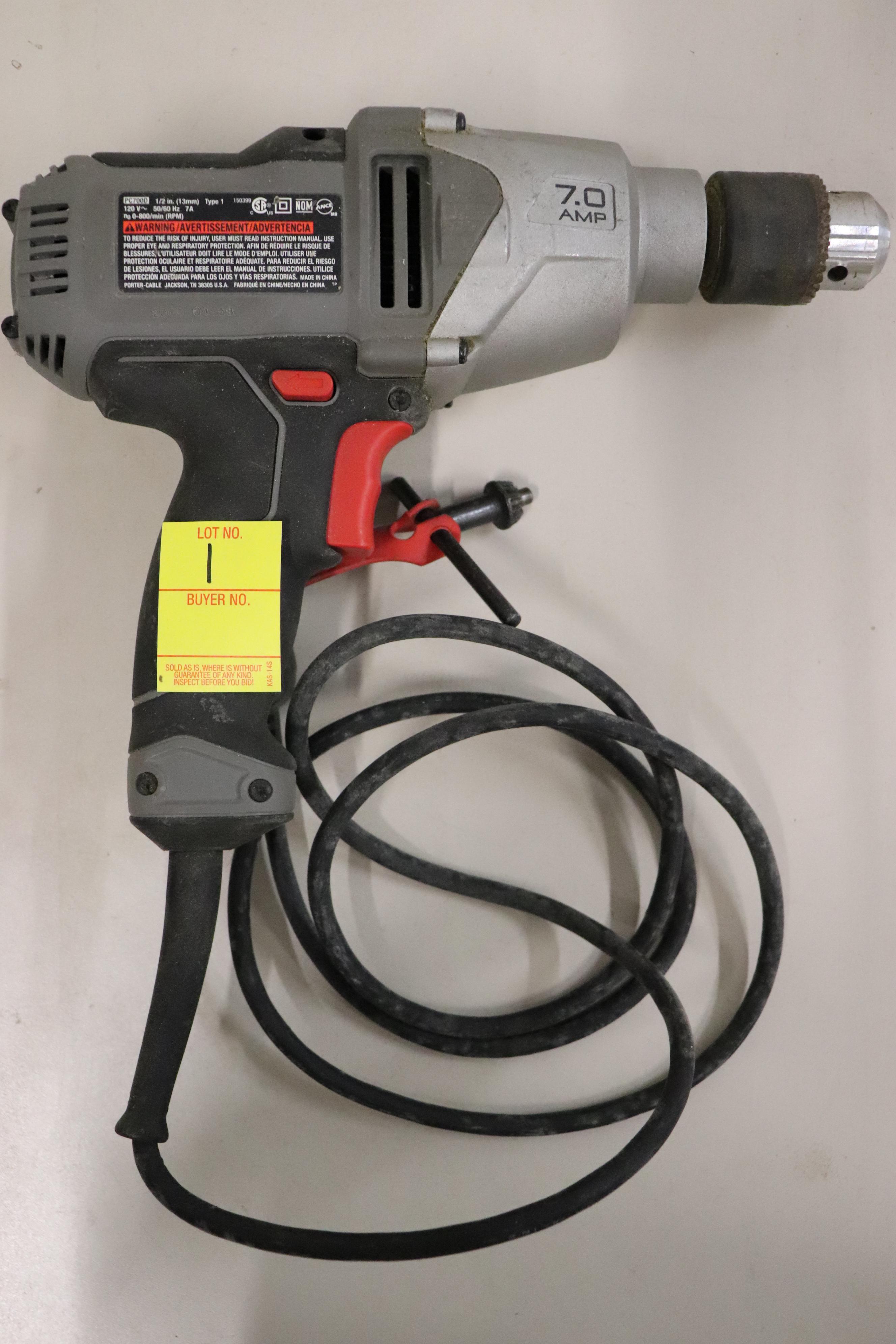 Porter Cable 7.0 AMP Drill